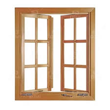  Solid Wood Pine/Oak Wood Casement Window