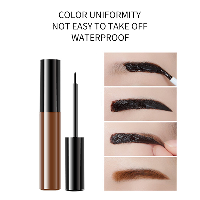 Natural Black Brown Eyebrow Tint Gel Makeup Eye Brow Enhancers Henna