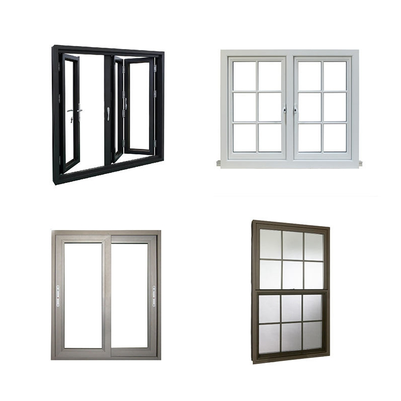 Factory Direct Sale UPVC PVC Windows with Variety Opening Style