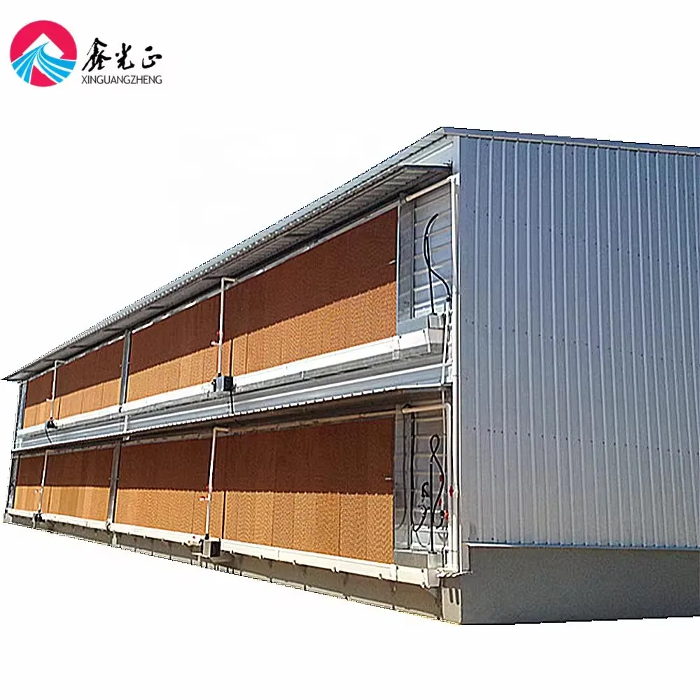 H Section Steel Steel Structure Prefab Storage Shed for Farm