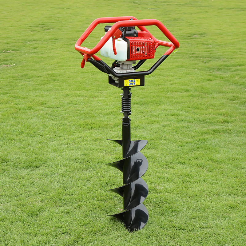 Professional 1 or 2 Man Operate Earth Auger with 3 Auger Bits