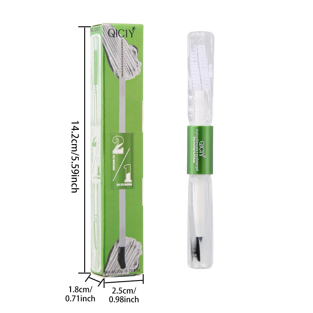 20g Transparent Clear Mascara + Eyebrow Gel Makeup Set