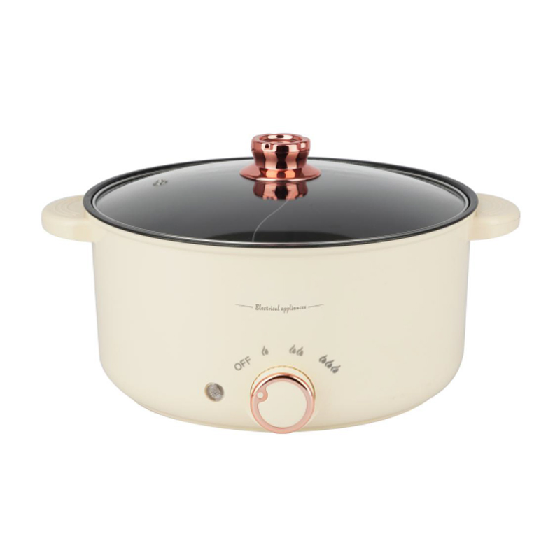 Stainless Steel Multifunctional Electric Pots Mini Cooking Pot Nonstick Fry Pan Household Kitchen Pot Electric