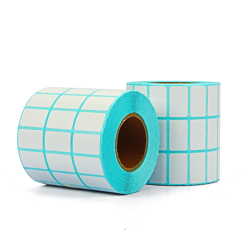 Custom White Blank Waterproof Supermarket Vegetable and Fruit Barcode Direct Thermal Label