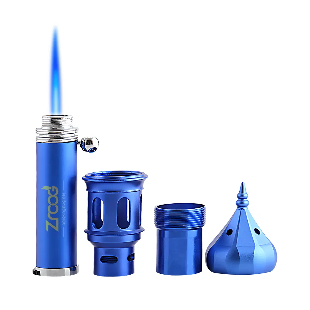 Click Flame BBQ Kitchen Lighter for Candle Grill Stove Outdoor Camp Refillable Lighter