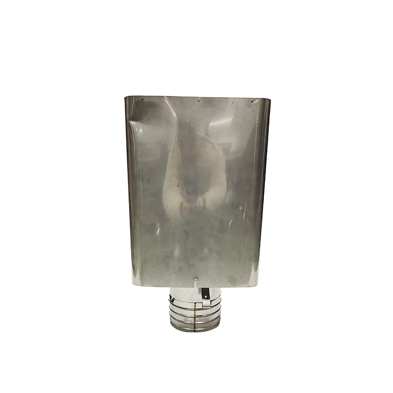6" Single Wall Stainless Steel Rectangular Intelligent Round Chimney Rain Cap