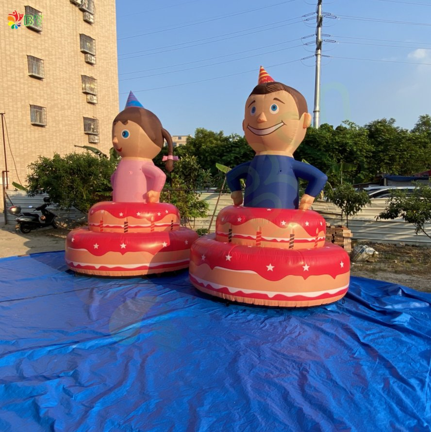 New Arrival Birthday Party Decoration Inflatable Abraham Holland Doll Balloon