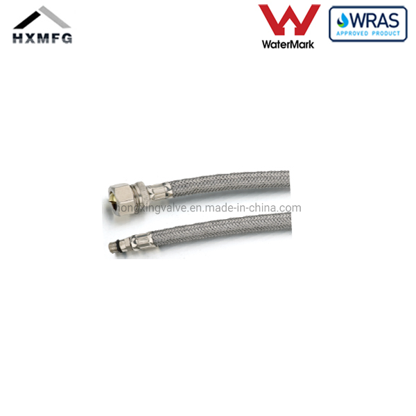 Wras & Watermark Approve Stainless Steel Polymer Made Full Range Flexible Hose