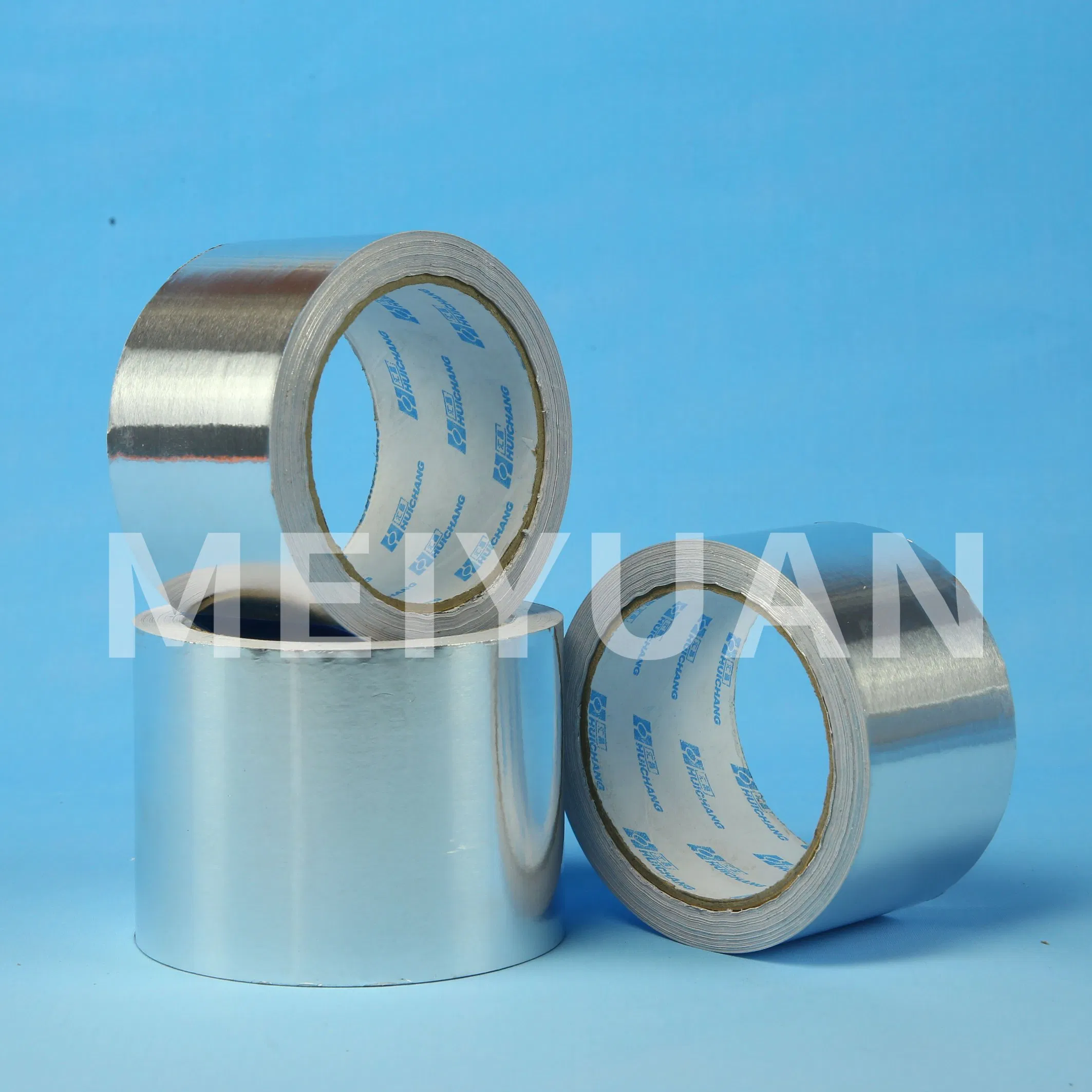 Recyclable Aluminum Foil Tape Series Fireproof Aluminum Foil Tape Fiberglass Aluminum Foil Tape