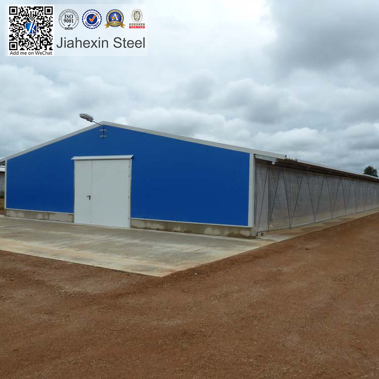 The Low Cost Steel Structure Chincken House