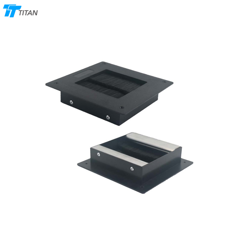 ABS Detachable Brush Grommet for Lead Underfloor Wiring Cable Management