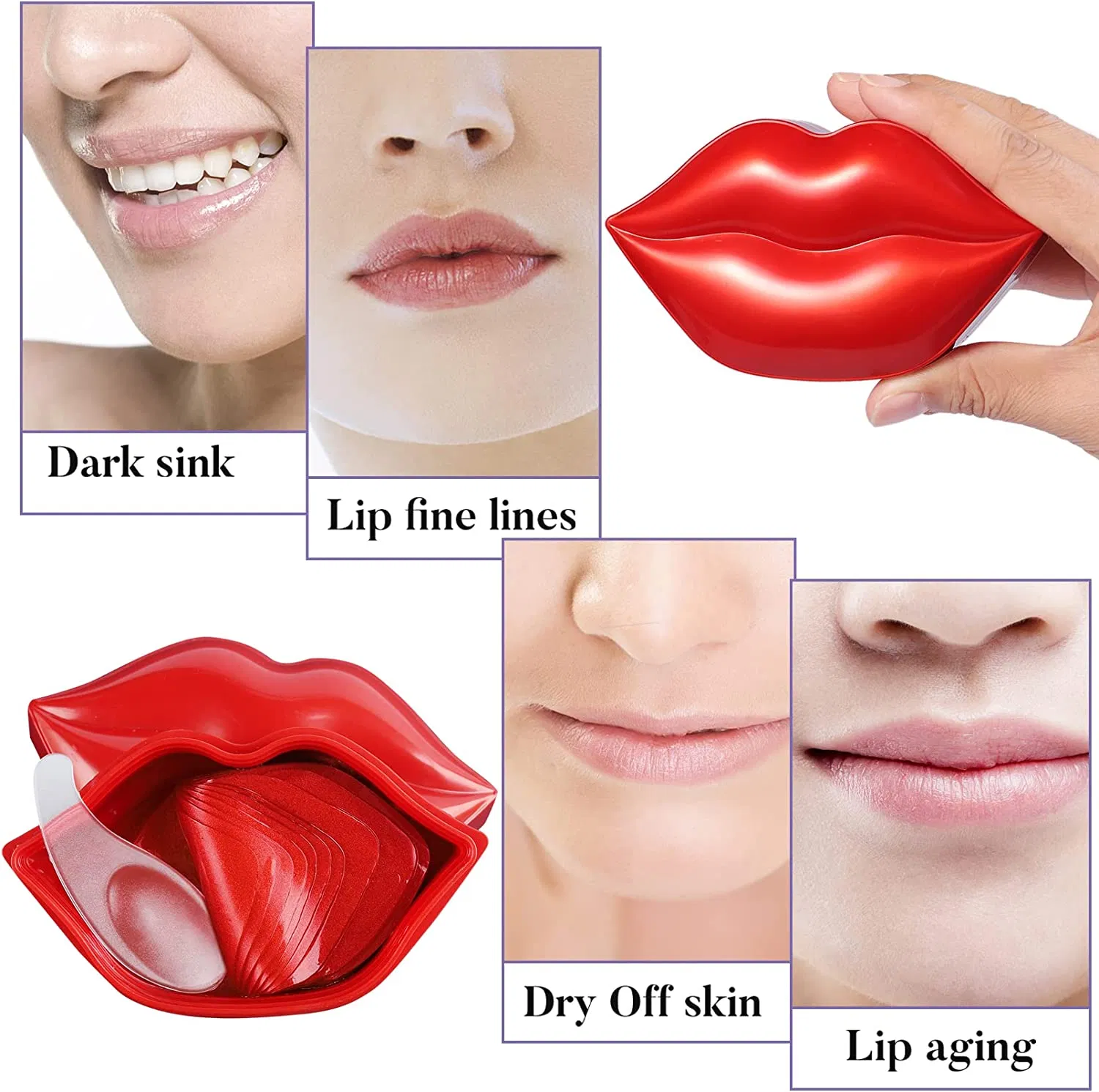 Aixin Beauty Product Cosmetics Lip Care Moisturizing Lip Skin Care Cherry Lip Sleep Mask