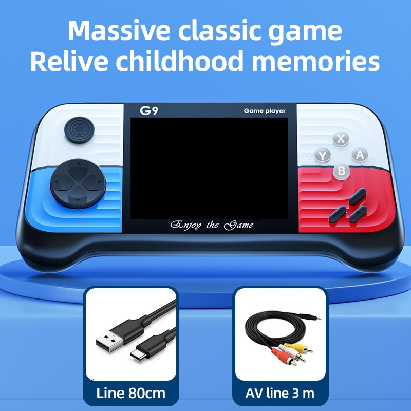 Портативная игровая консоль G9 Mini Arcade Classic 666 в 1