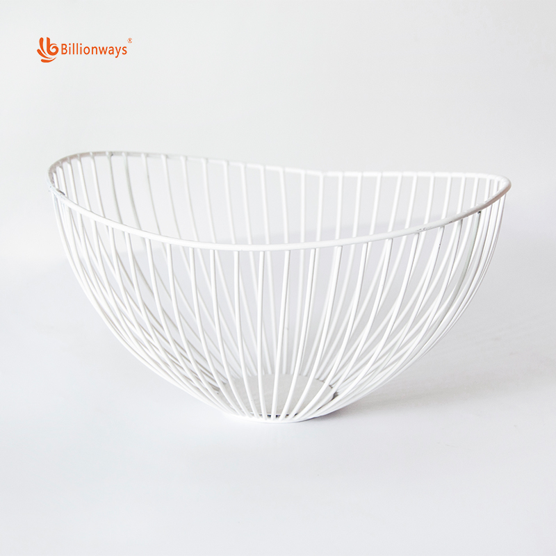 Durable Wire Mesh Fruit Basket Storage Rack