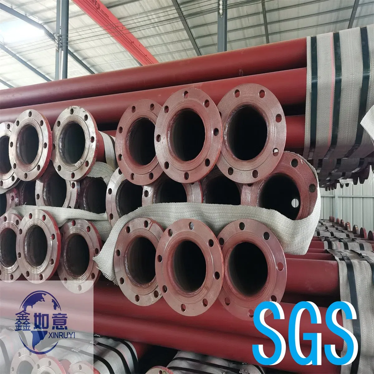 Fire Fighting System Sprinkler Epoxy Coating Carbon Pipe