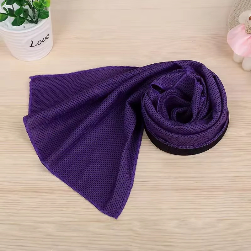 Cooling Fitness Ice Cold Sport Pad Gym Running Chilly Towel