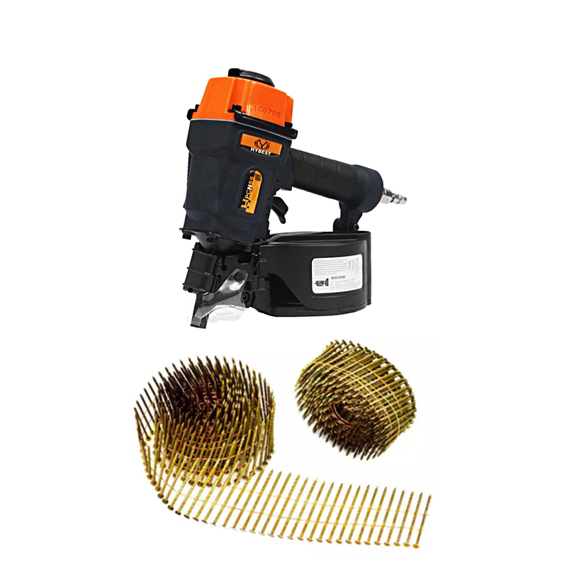 Пневматический гвоздезабиватель CN55 Coil Nailer