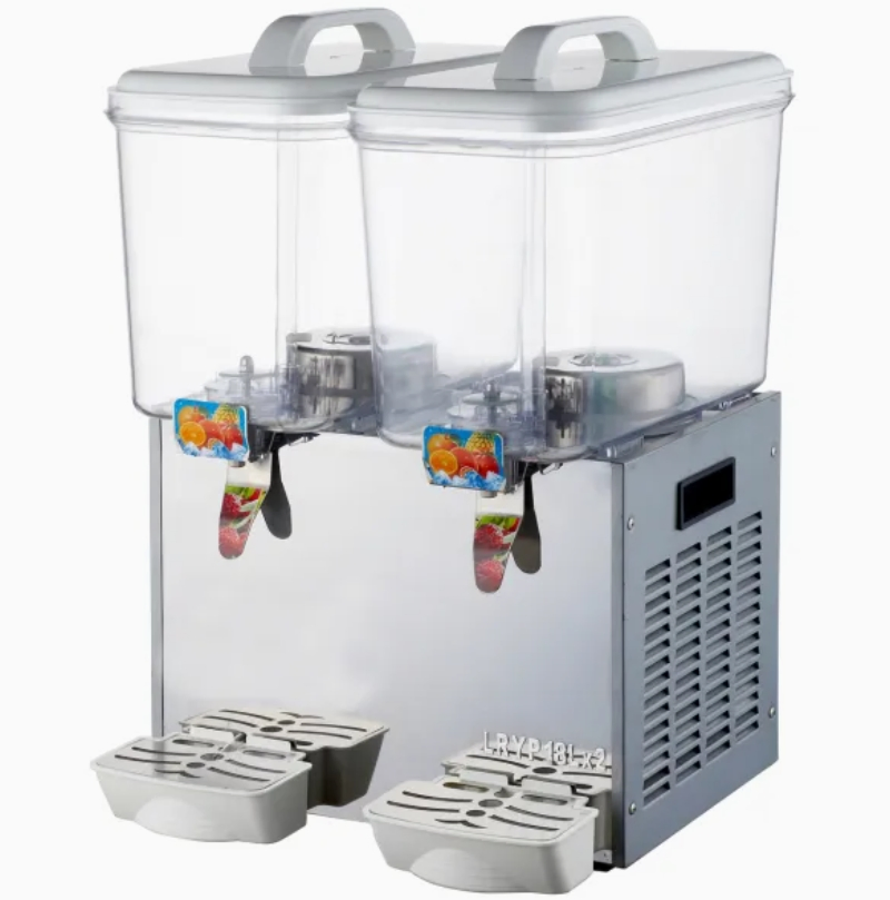 Juice Dispenser with 2 Tanks 18L*2 for Fruit Processing
