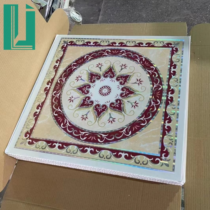 Nice Price 250mm Double Track PVC Ceiling Panel for Interior Decoration