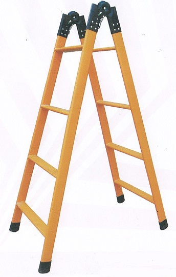 Multi-Use Two Step Folding Ladder with Anti-Slip Pedal Sturdy Wide Step Ladder