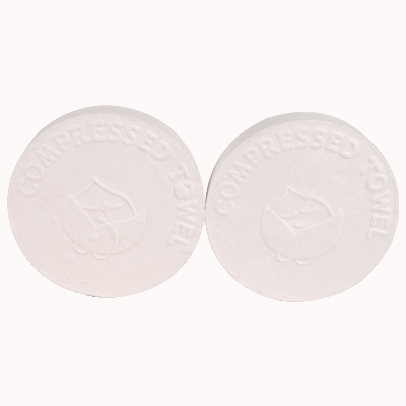 Free Sample Customizable Soft Disposable Compression Towel for Travel Convenience