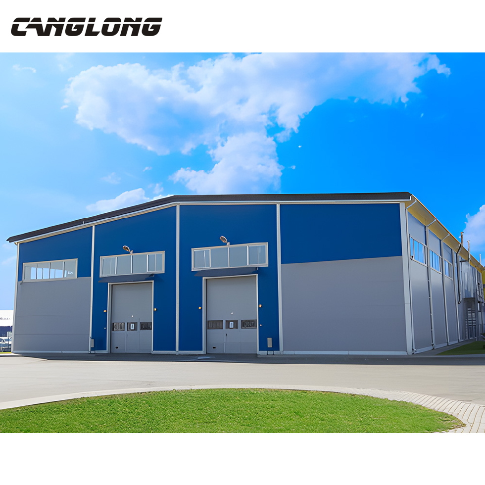 Prefabricated Light Steel Structure Cold Storage Warehouse Building with Modern Design