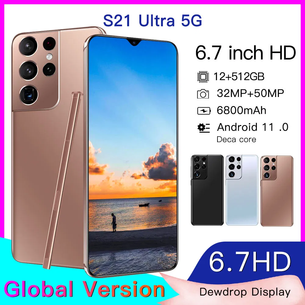 Смартфон Newarrive S21 Ultra 16/512 ГБ, 6.7 дюйма, 5G