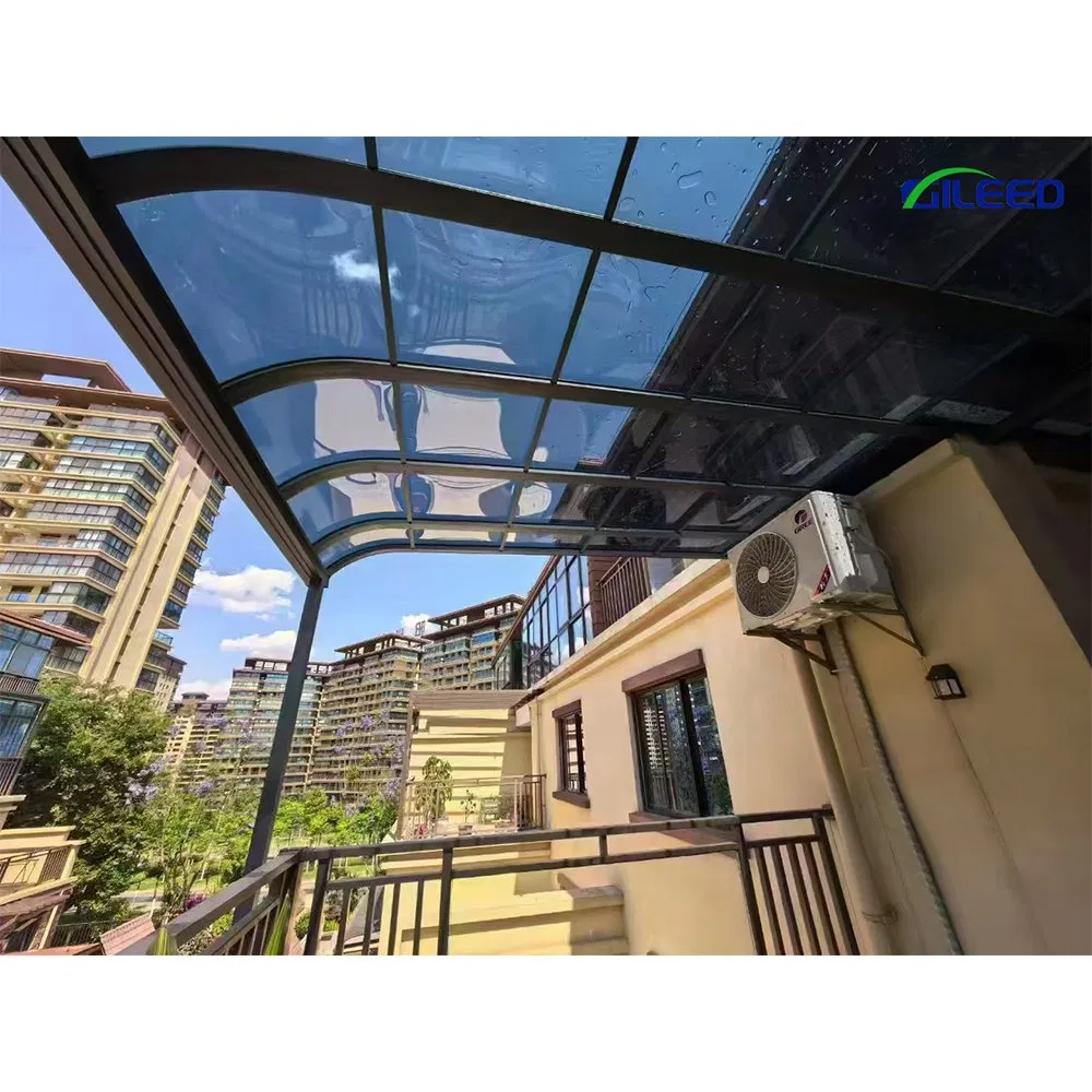Outdoor Good Quality Large Aluminum Column Type Sunshade Sheltering Canopy