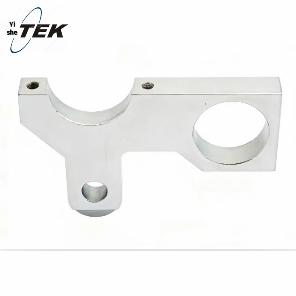 CNC Machined Aluminum Shaft Bracket for Precision Instrumentation Assembly Bracket