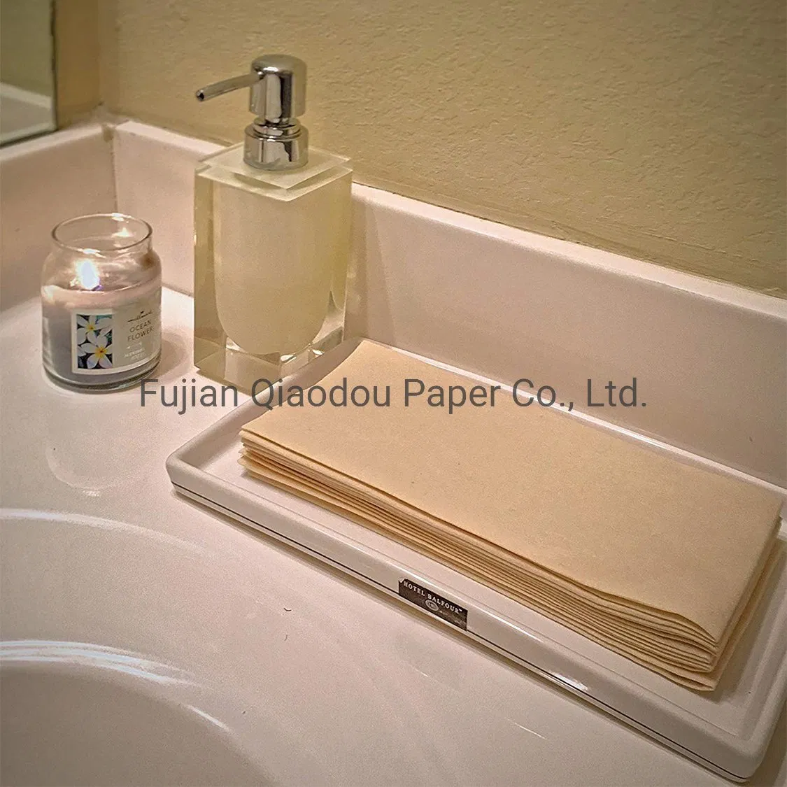 OEM N-Fold Professional Fast-Drying Hand Towels with Absorbency