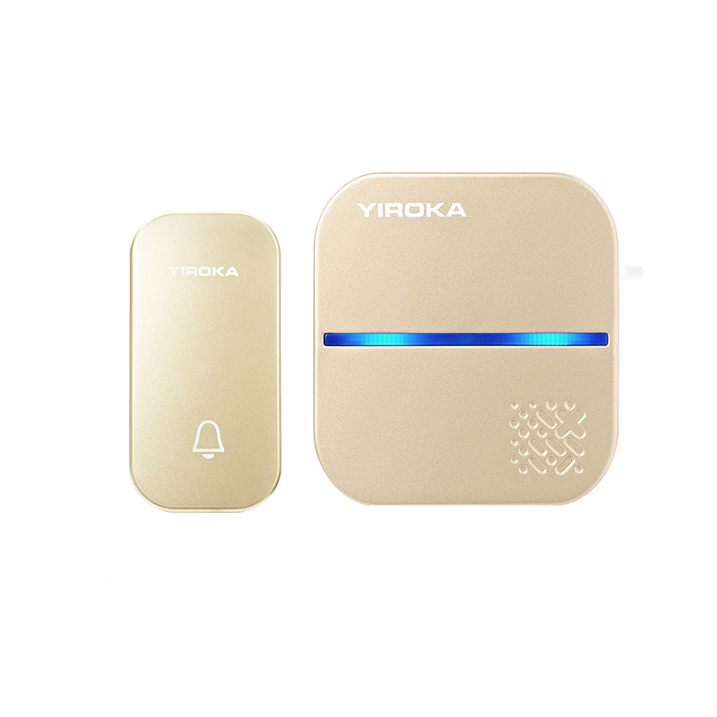 No Battery Required Waterproof Wireless Doorbell Sets Home Outdoor Kinetic Ring Doorbell