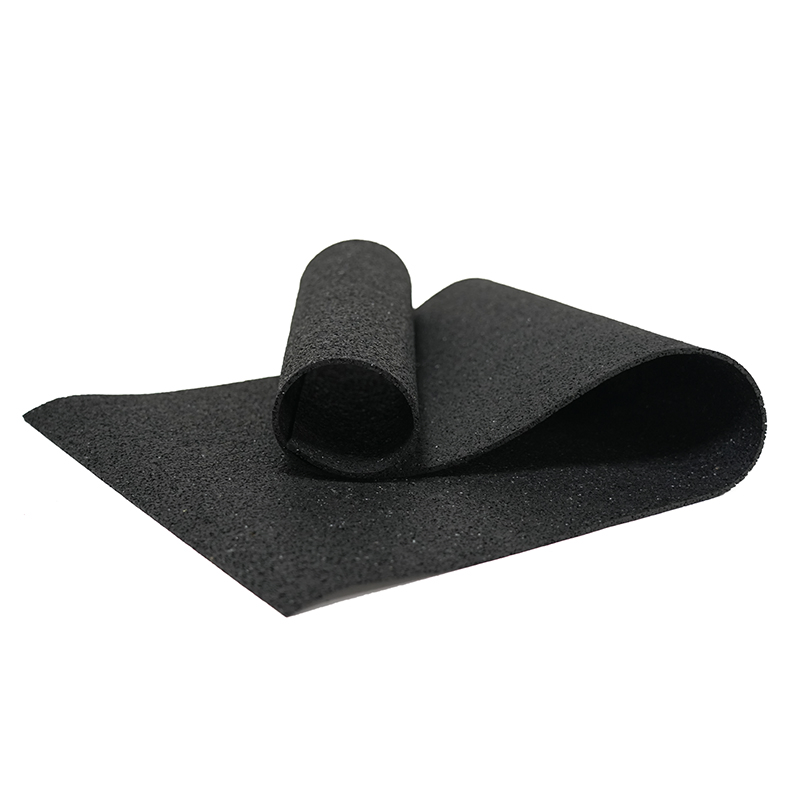 Modern New Style Anti-Noise Mat Black SBR Soundproof Underlay Rubber Roll Grass Carpet Artificial Grass Underlay