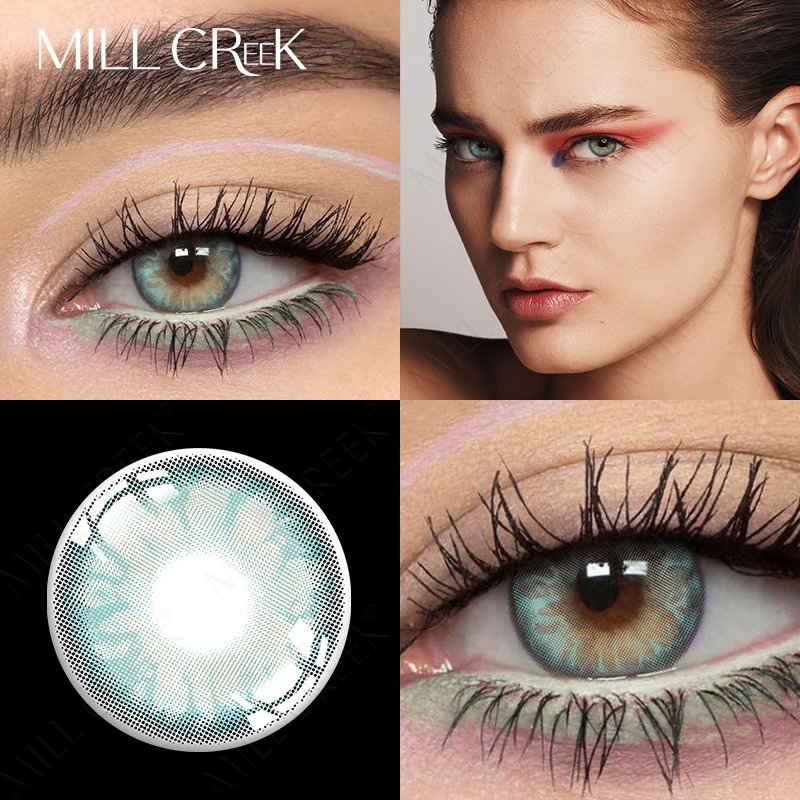 Millcreek Natural Color Contact Lens Soft Cosmetic Contact Lenses Wholesale Contact Lens Eye Wear Yearly Disposable Lens