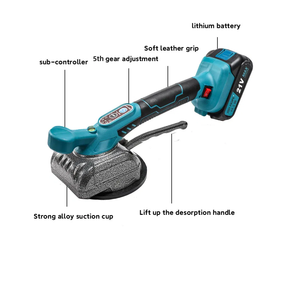 Strong Suction Lithium Battery Tile Floor Laying Machine