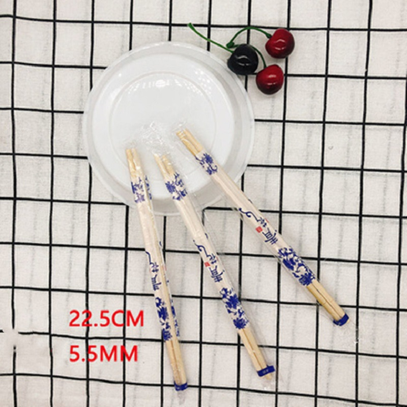 Factory - Direct Fully Paper - Wrapped Disposable Bamboo Chopsticks with Custom - Designed Logos for Wholesale