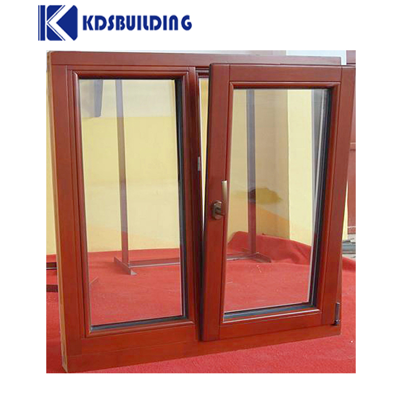 Kdsbuilding Interior Exterior Oak Wood Tilt and Turn Wooden Glasscustom Forms of Wood and Glass Windows