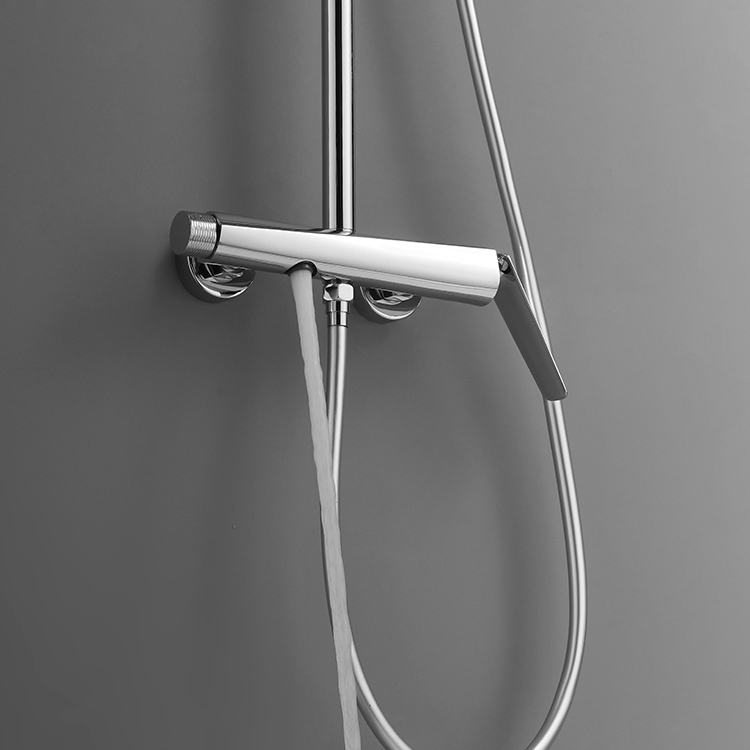 Wholesale Rainfall Shower Set Faucet Mixer Water Tap Wall Mounted Bothroom Shower for Hotel Home