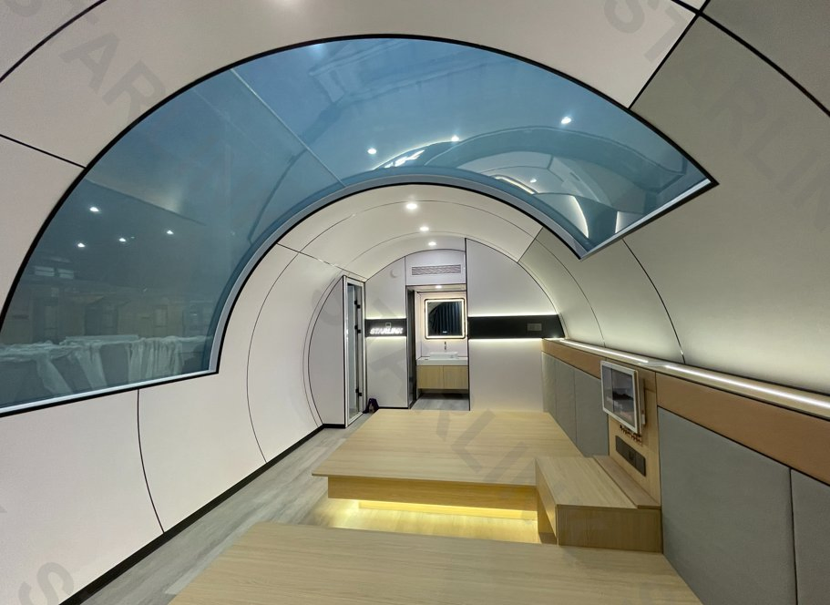 Prefabricated Hotel Apple House Container Homes Space Capsule House Tiny House