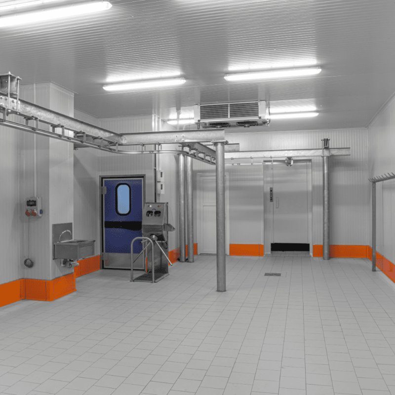 Cold Storage Prefabricated Steel Structure Warehouse Freezer