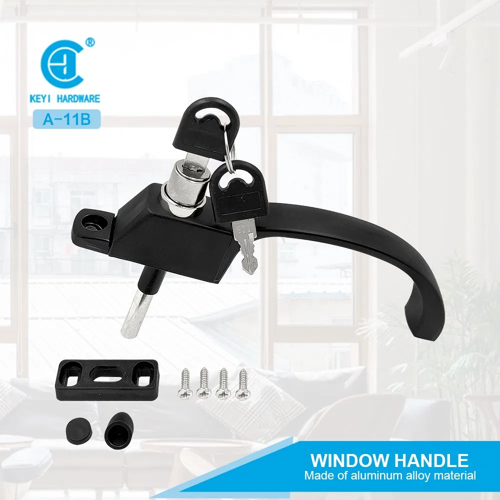 Sliding Window Aluminum Alloy Window Lock with Key