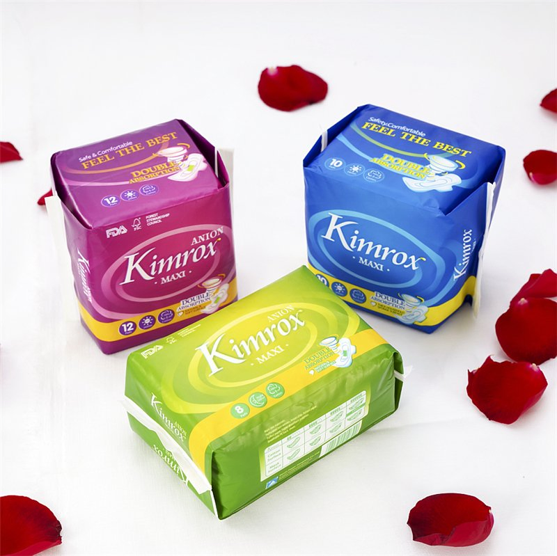 Super Absorbent Sanitary Napkins for Sensitive Skin