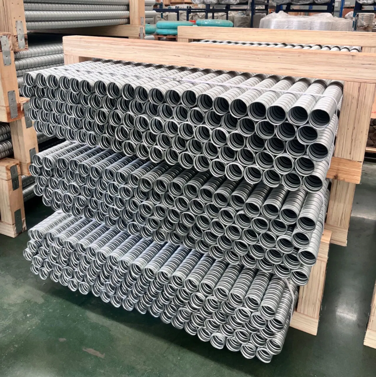 90mm Galvanized Corrugated Post Tension Ducts for PC Strand