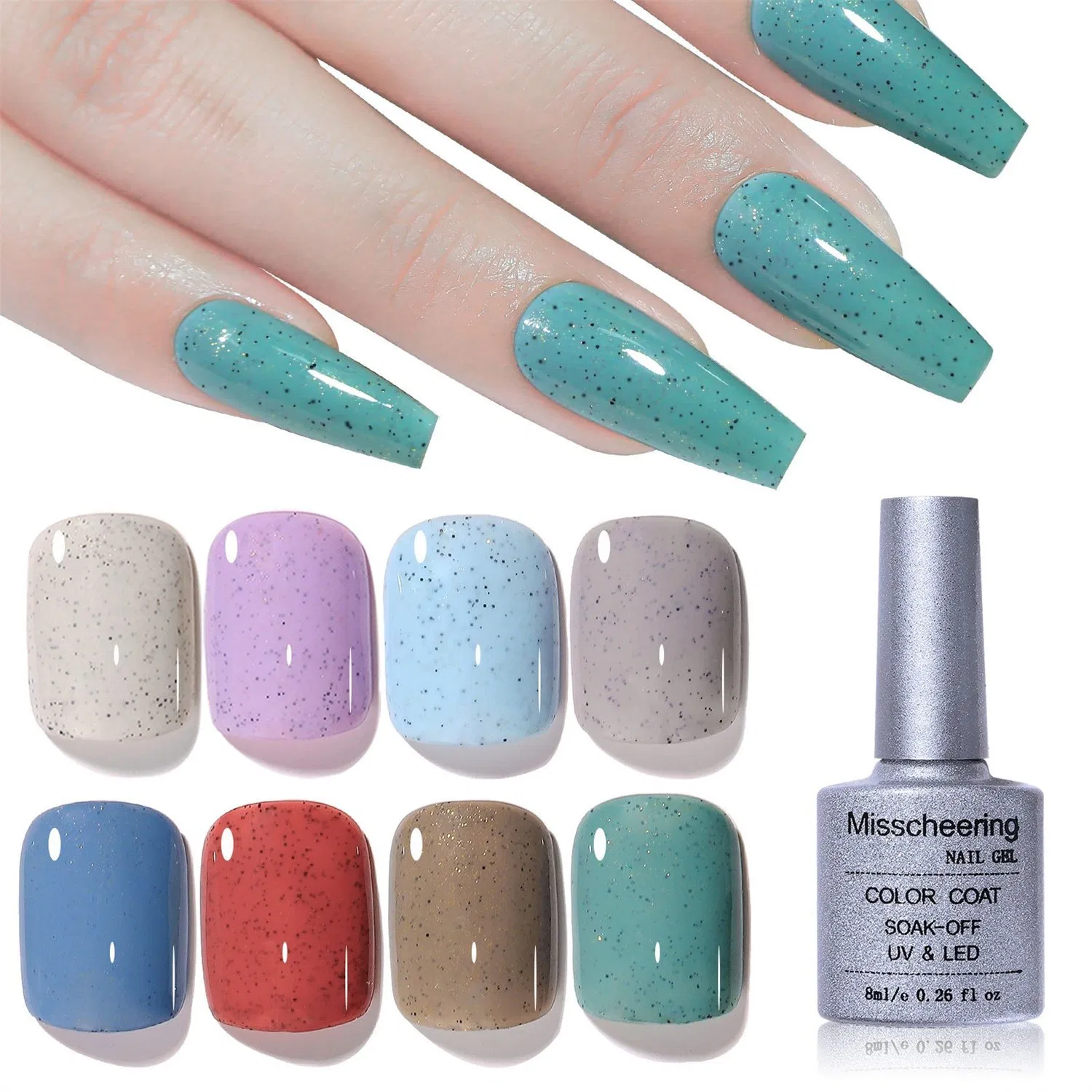 Wholesale New Sea Salt Sand Nail Polish Pop Color Coral Phototherapy Gel Nail Gel Polish