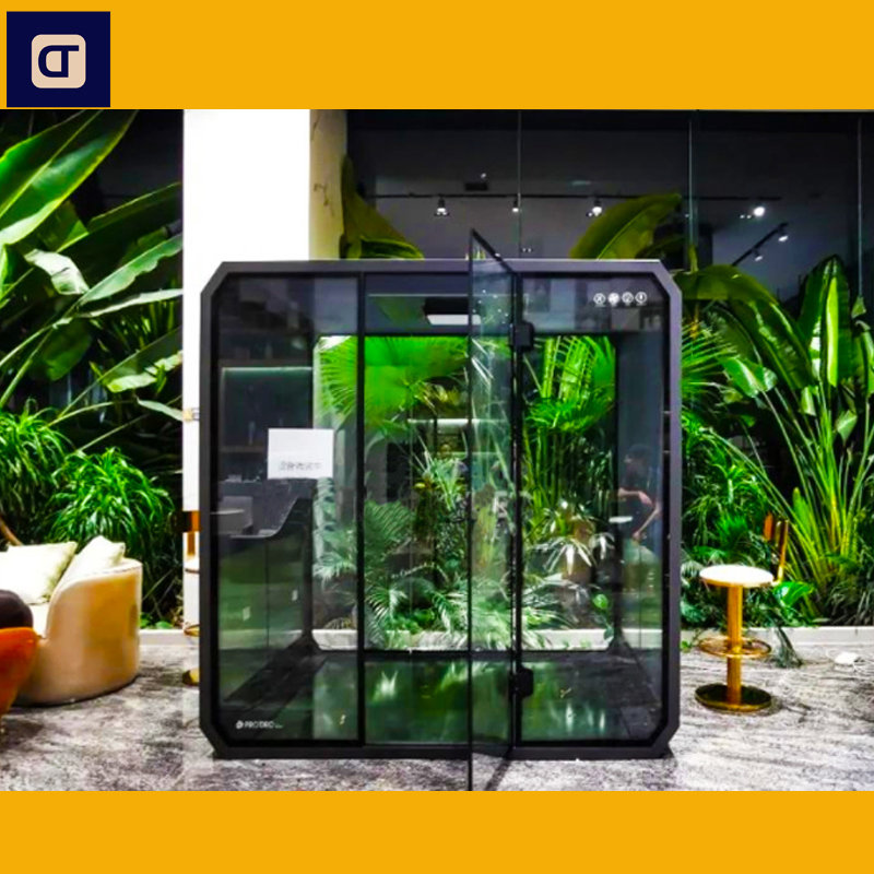 Private Acoustic Office Meeting Pod Portable Office Soundproof Booth