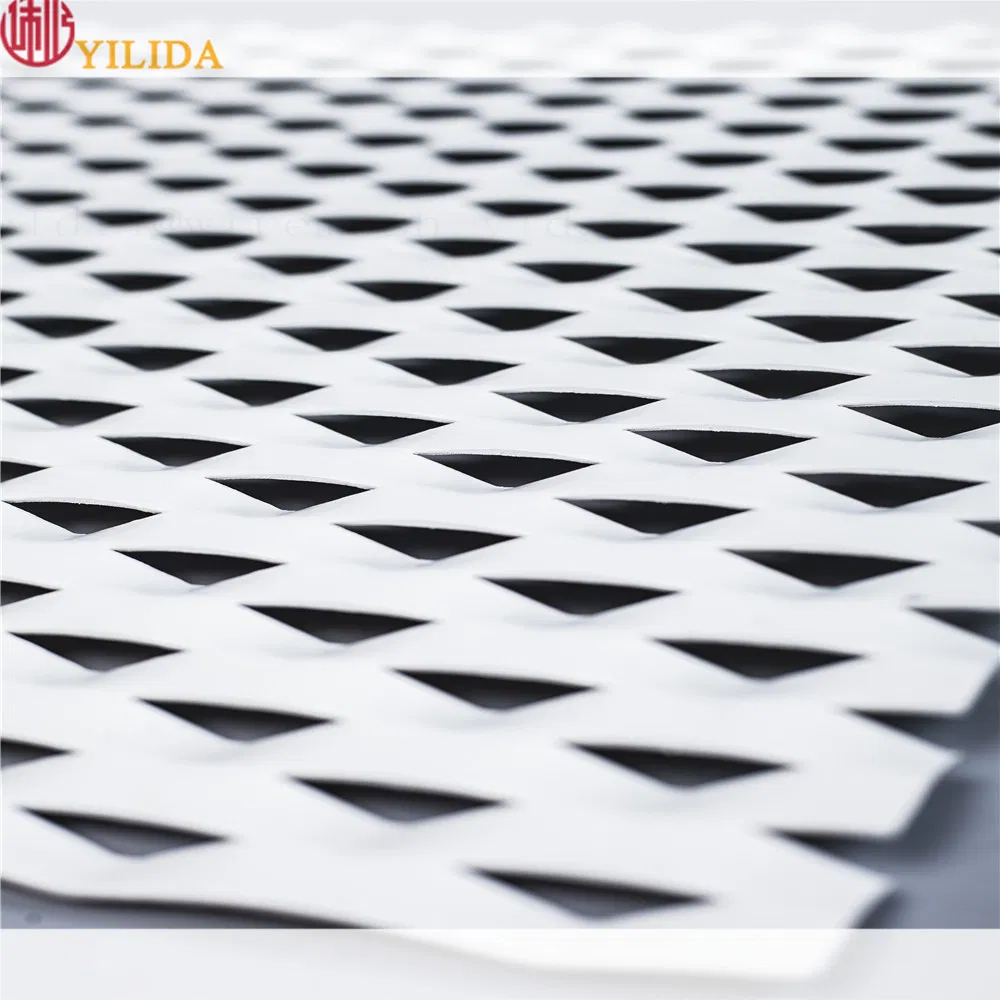 Anping PVDF Aluminum Expanded Diamond Wire Mesh Metal Sheet