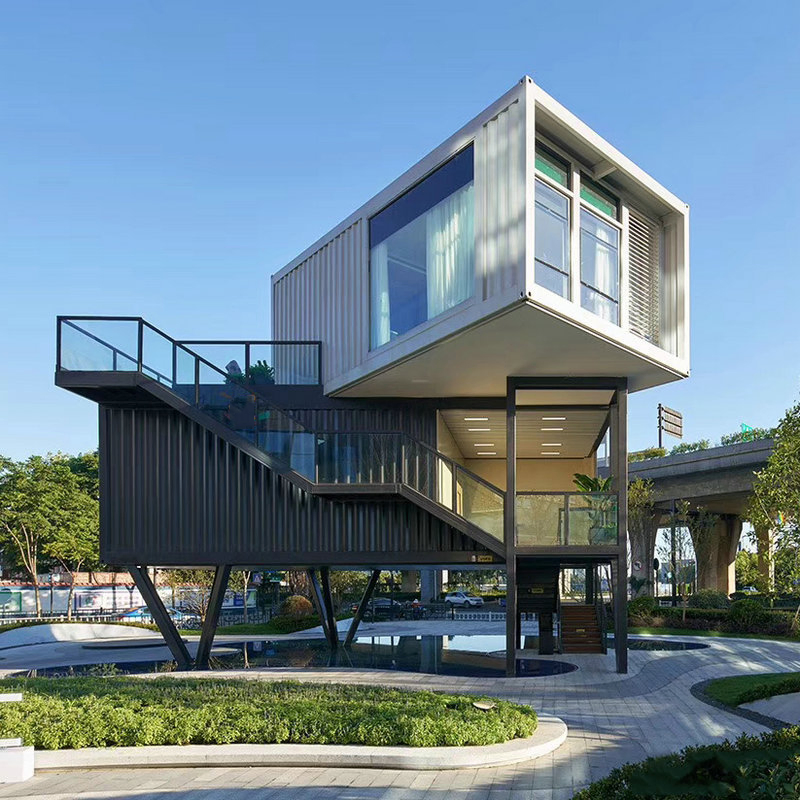 Prefab Buidling Cafe Sunroom Container Best Modern Modular Houses Sale