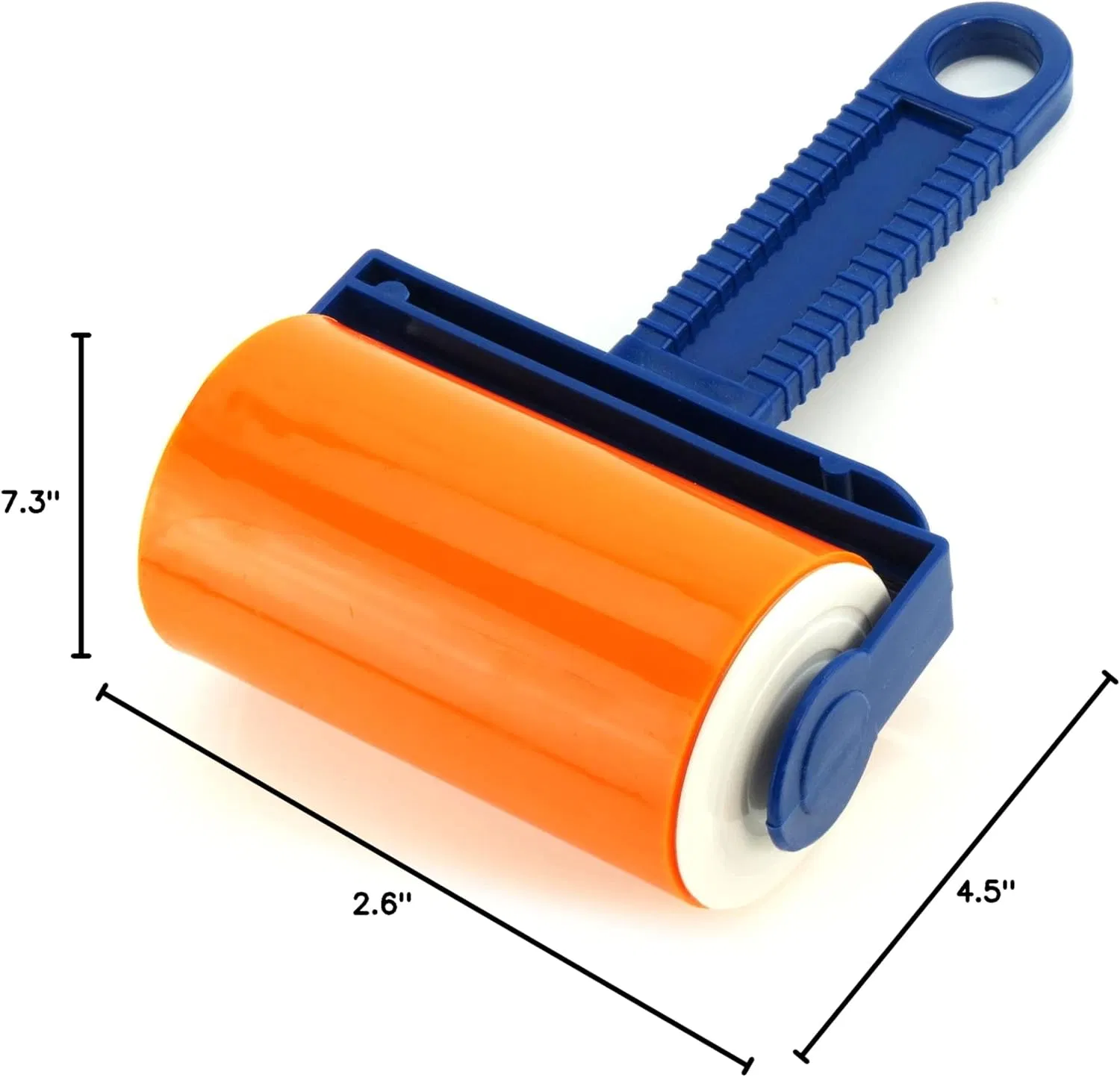 Reusable Washable Gel Lint Roller Ultra Sticky Pet Hair Remover for Clothes Furniture & Car with Protective Cover