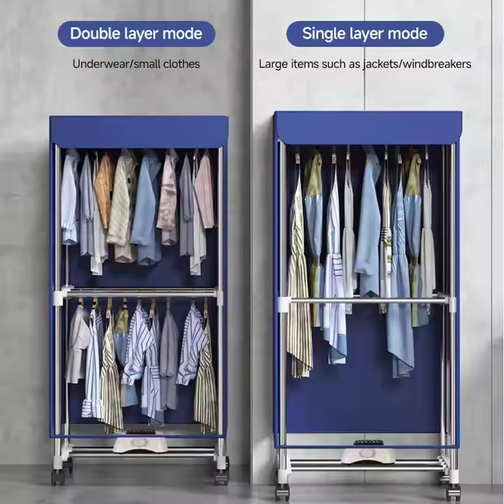 High-Efficiency 1000W Electric Clothes Dryer for Home Use