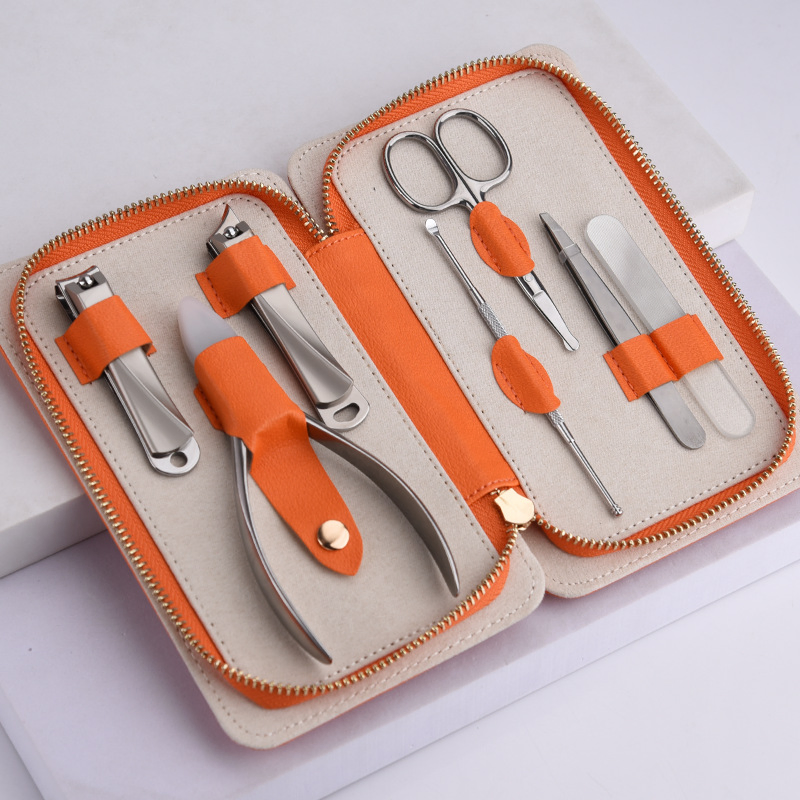 Made in China Manicure Pedicure Kit 10 in 1 Stainless Steel Nail Clipper Set
