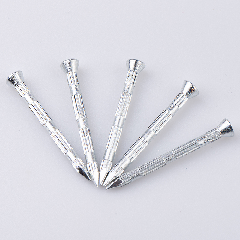 Custom Straight Grain Countersunk Flat Head Screw Non Standard Metal Galvanized Nail